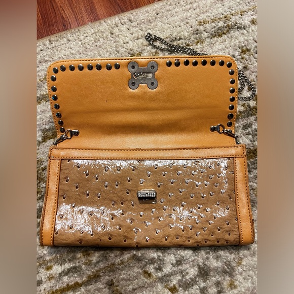 Faux Ostrich Leather Mini Bag - Picture 4 of 7